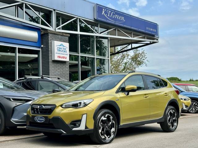 Subaru XV 2.0i e-Boxer SE Premium 5dr Lineartronic Hatchback Petrol/Electric Hybrid YELLOW